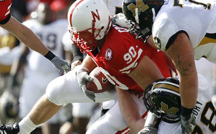 Adam Carriker interception vs Missouri 2006